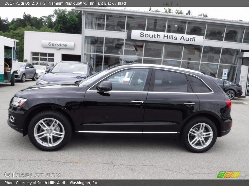 Brilliant Black / Black 2017 Audi Q5 2.0 TFSI Premium Plus quattro