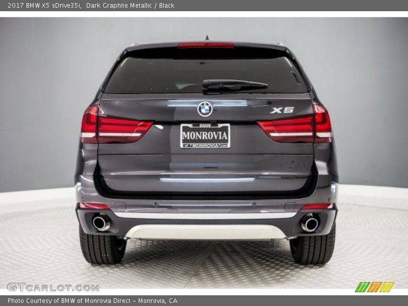 Dark Graphite Metallic / Black 2017 BMW X5 sDrive35i
