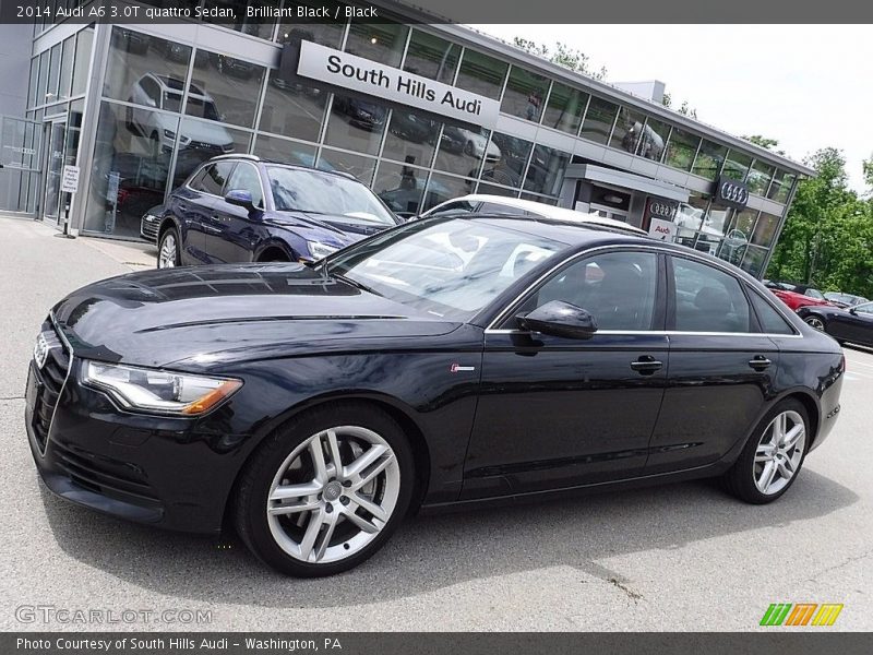 Brilliant Black / Black 2014 Audi A6 3.0T quattro Sedan