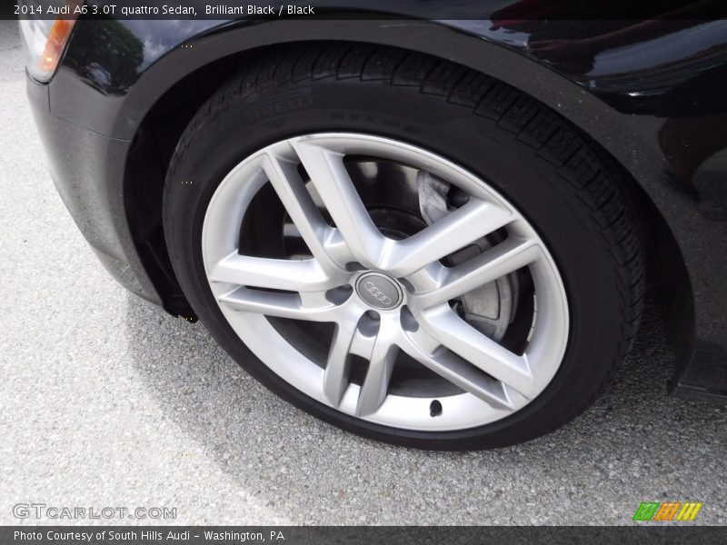 Brilliant Black / Black 2014 Audi A6 3.0T quattro Sedan