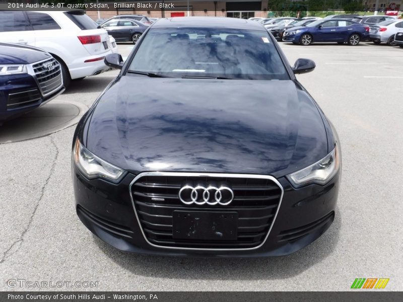 Brilliant Black / Black 2014 Audi A6 3.0T quattro Sedan