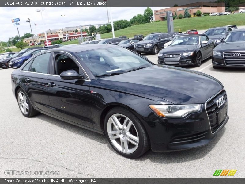 Brilliant Black / Black 2014 Audi A6 3.0T quattro Sedan