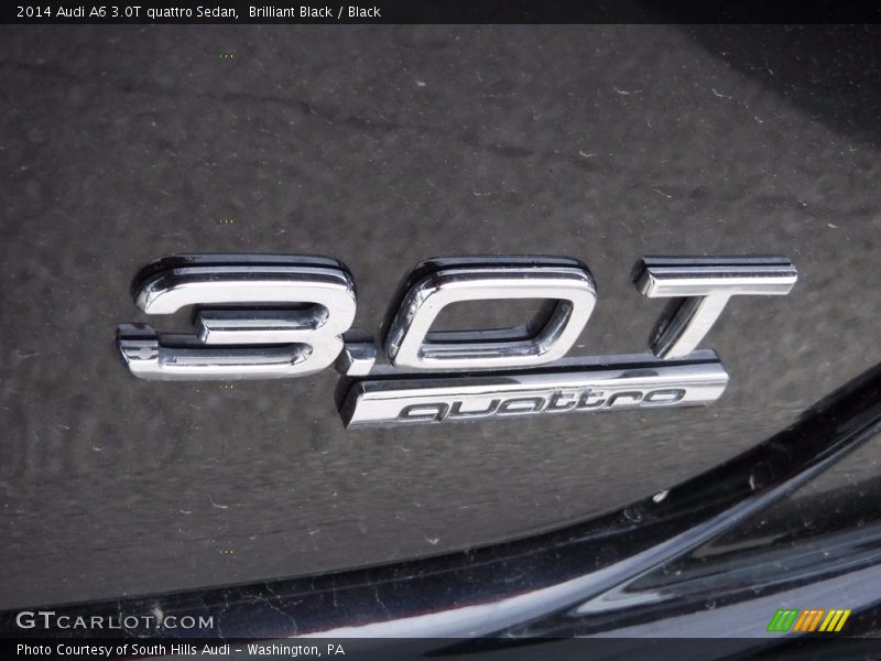 Brilliant Black / Black 2014 Audi A6 3.0T quattro Sedan