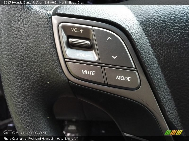 Marlin Blue / Gray 2015 Hyundai Santa Fe Sport 2.4 AWD