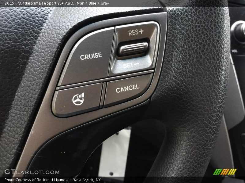 Marlin Blue / Gray 2015 Hyundai Santa Fe Sport 2.4 AWD