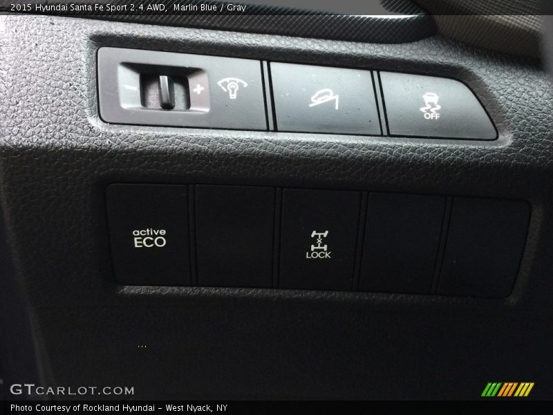 Marlin Blue / Gray 2015 Hyundai Santa Fe Sport 2.4 AWD
