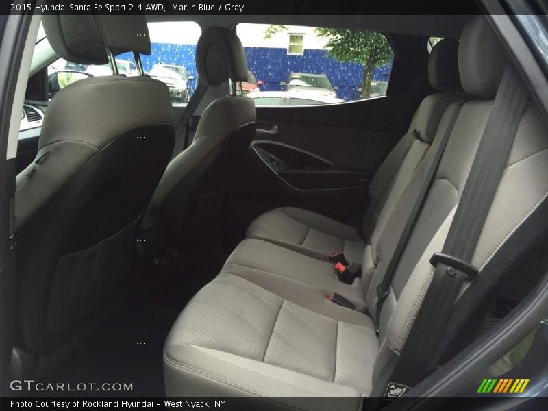 Marlin Blue / Gray 2015 Hyundai Santa Fe Sport 2.4 AWD