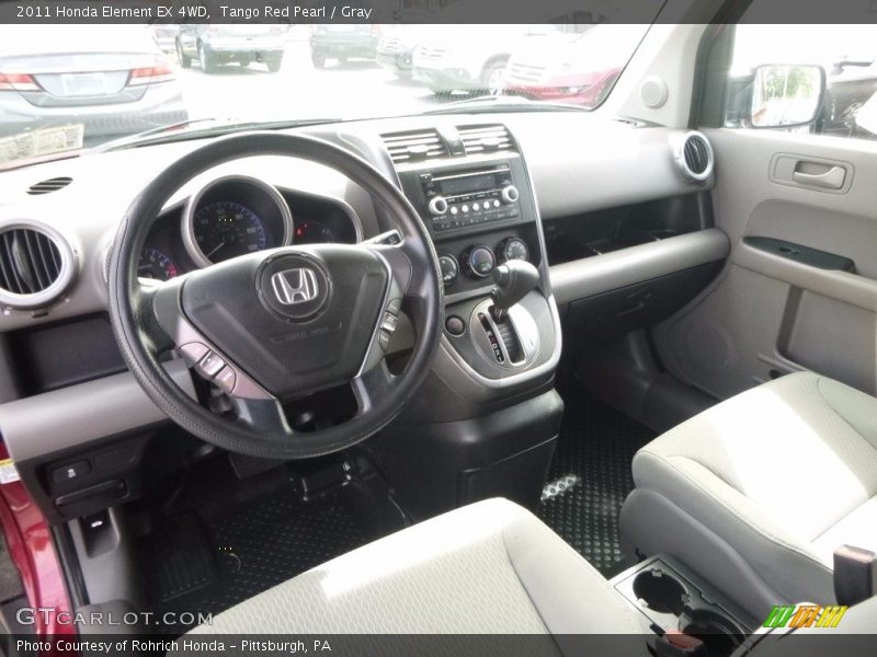 Tango Red Pearl / Gray 2011 Honda Element EX 4WD