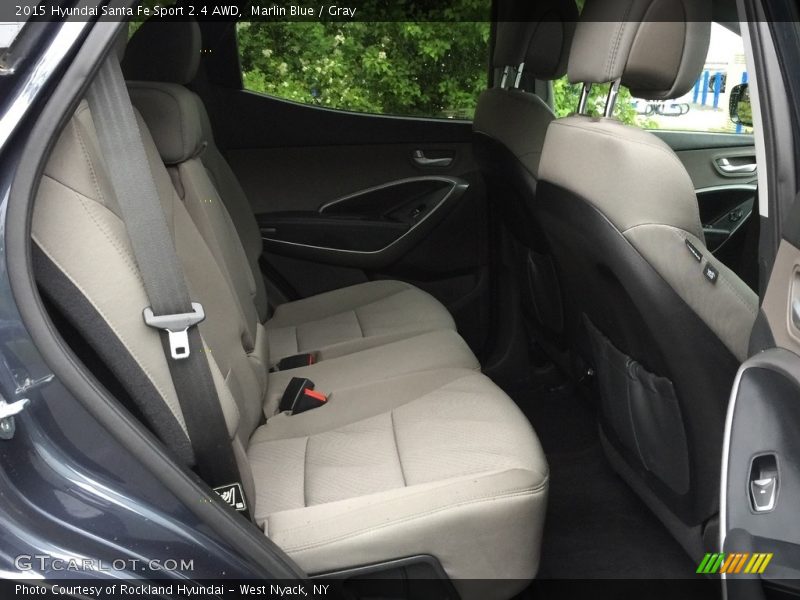 Marlin Blue / Gray 2015 Hyundai Santa Fe Sport 2.4 AWD