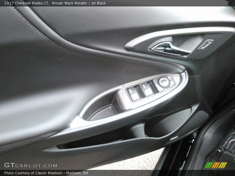 Mosaic Black Metallic / Jet Black 2017 Chevrolet Malibu LT