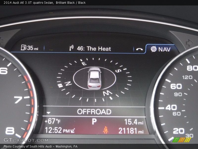 Brilliant Black / Black 2014 Audi A6 3.0T quattro Sedan