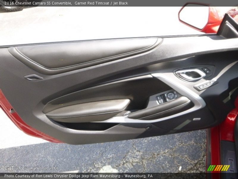 Garnet Red Tintcoat / Jet Black 2016 Chevrolet Camaro SS Convertible