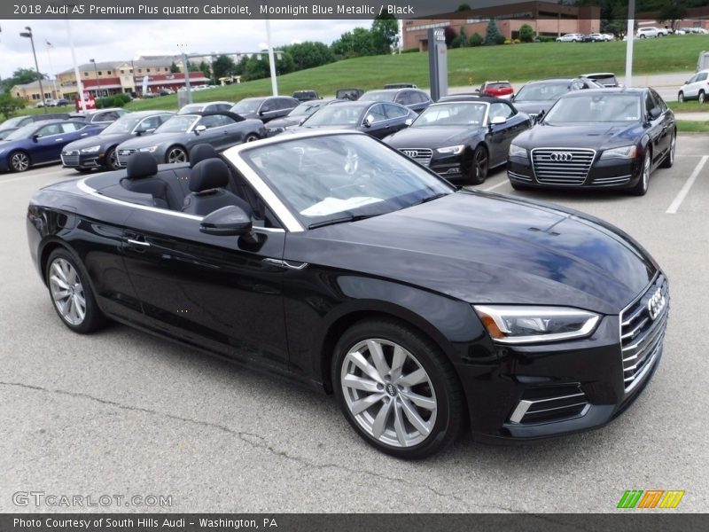 Front 3/4 View of 2018 A5 Premium Plus quattro Cabriolet