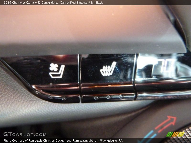 Garnet Red Tintcoat / Jet Black 2016 Chevrolet Camaro SS Convertible