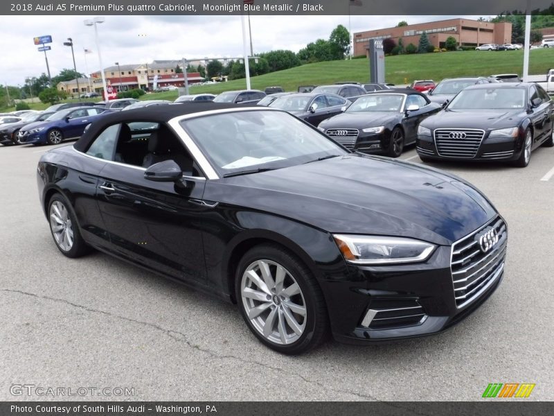  2018 A5 Premium Plus quattro Cabriolet Moonlight Blue Metallic