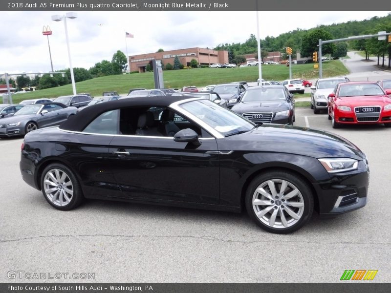  2018 A5 Premium Plus quattro Cabriolet Moonlight Blue Metallic