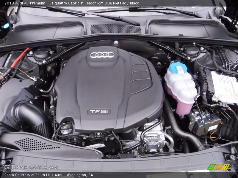 2018 A5 Premium Plus quattro Cabriolet Engine - 2.0 Liter Turbocharged TFSI DOHC 16-Valve VVT 4 Cylinder