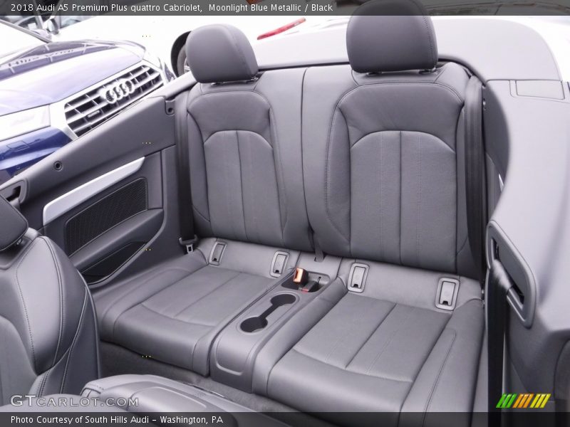Rear Seat of 2018 A5 Premium Plus quattro Cabriolet