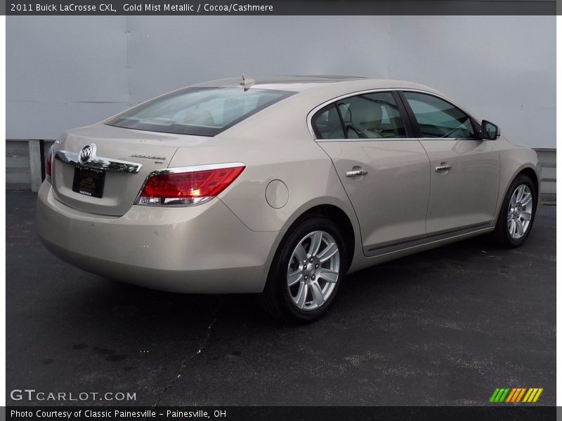 Gold Mist Metallic / Cocoa/Cashmere 2011 Buick LaCrosse CXL