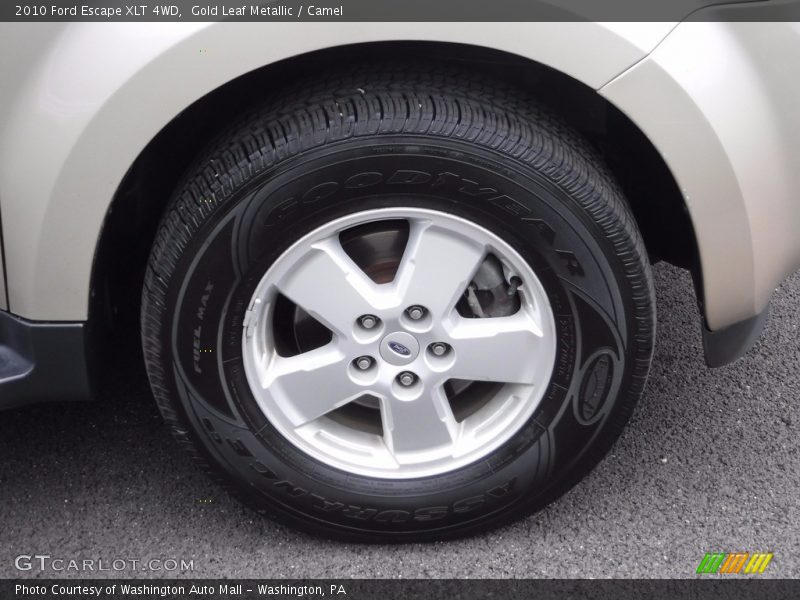 Gold Leaf Metallic / Camel 2010 Ford Escape XLT 4WD