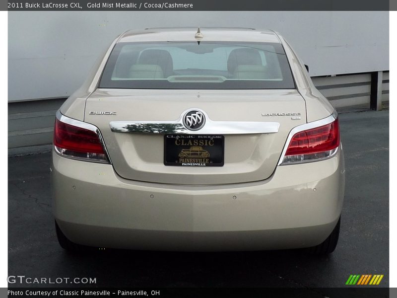 Gold Mist Metallic / Cocoa/Cashmere 2011 Buick LaCrosse CXL