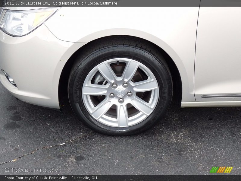 Gold Mist Metallic / Cocoa/Cashmere 2011 Buick LaCrosse CXL