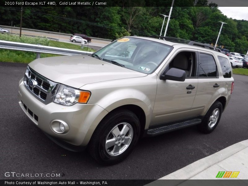 Gold Leaf Metallic / Camel 2010 Ford Escape XLT 4WD