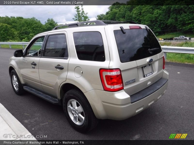 Gold Leaf Metallic / Camel 2010 Ford Escape XLT 4WD