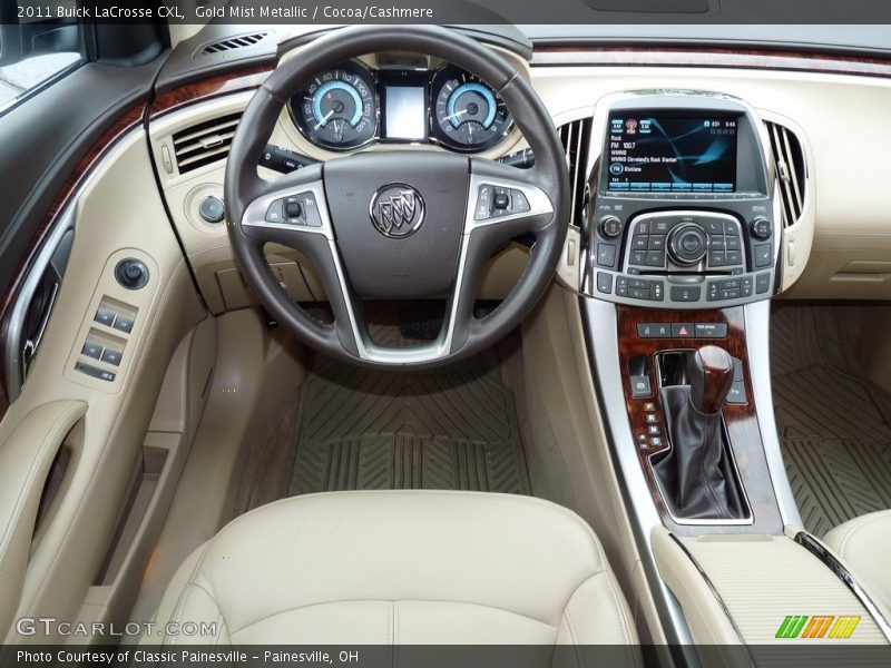 Gold Mist Metallic / Cocoa/Cashmere 2011 Buick LaCrosse CXL