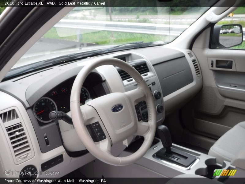 Gold Leaf Metallic / Camel 2010 Ford Escape XLT 4WD