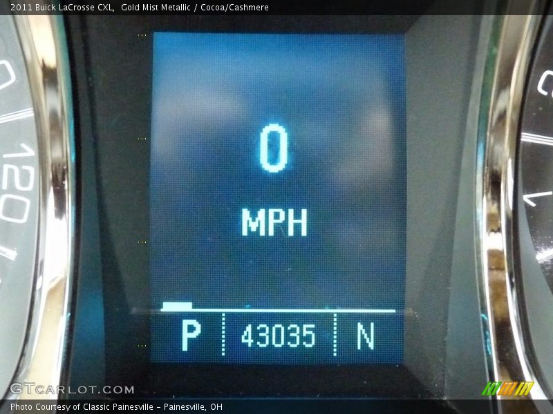 Gold Mist Metallic / Cocoa/Cashmere 2011 Buick LaCrosse CXL