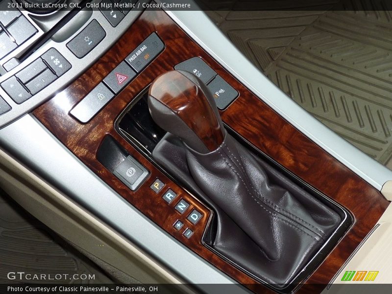 Gold Mist Metallic / Cocoa/Cashmere 2011 Buick LaCrosse CXL
