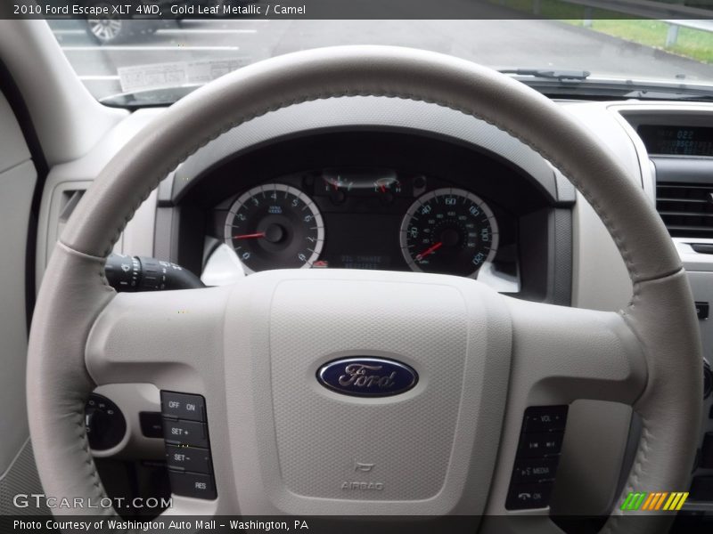 Gold Leaf Metallic / Camel 2010 Ford Escape XLT 4WD