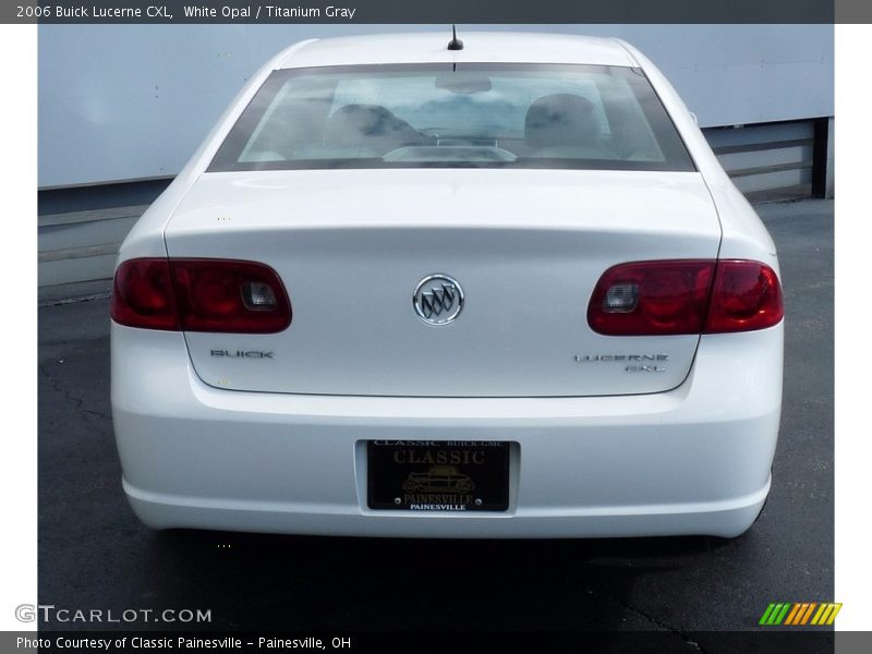 White Opal / Titanium Gray 2006 Buick Lucerne CXL