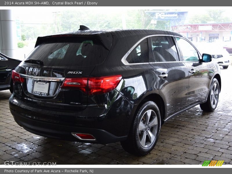Crystal Black Pearl / Ebony 2014 Acura MDX SH-AWD