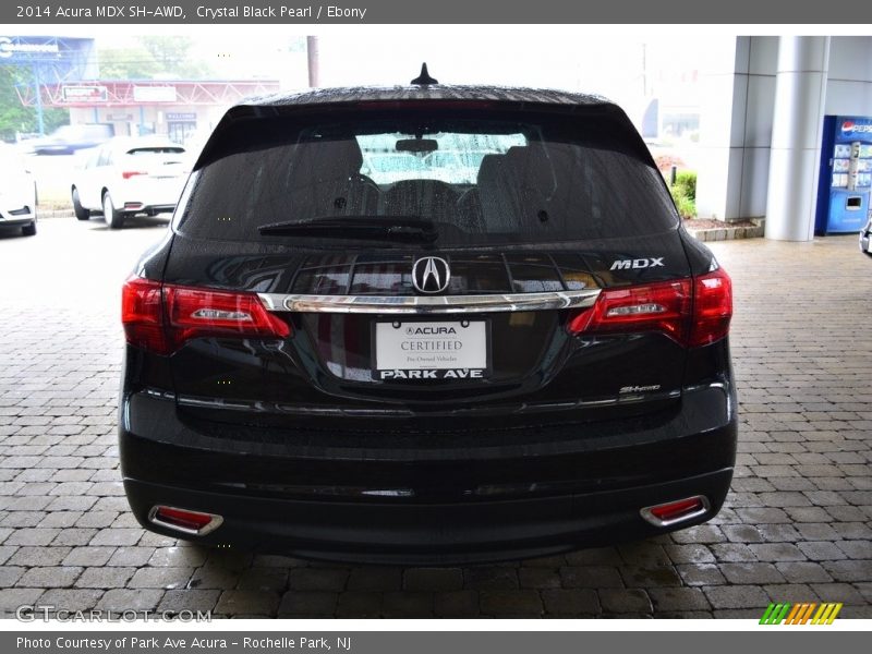 Crystal Black Pearl / Ebony 2014 Acura MDX SH-AWD