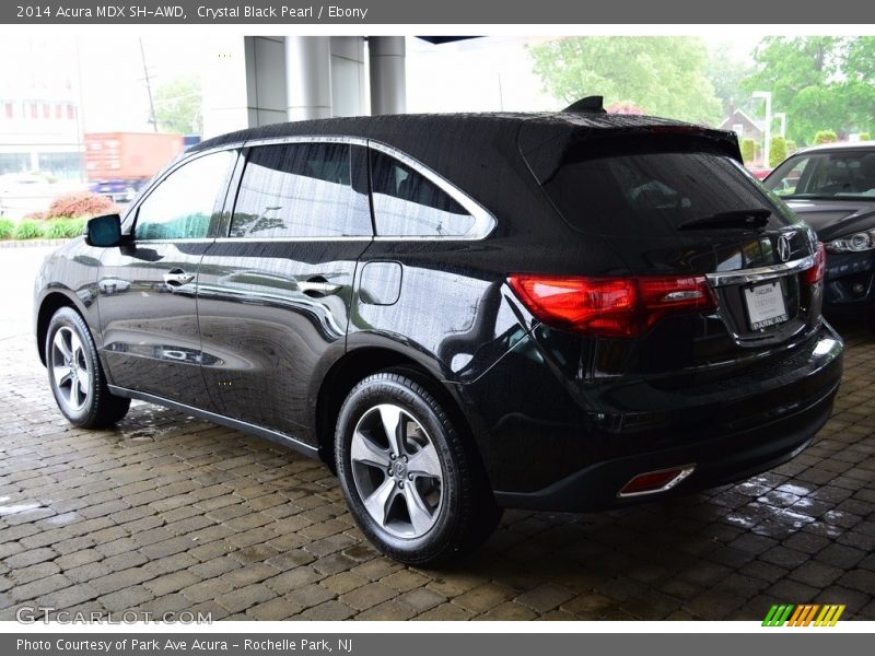 Crystal Black Pearl / Ebony 2014 Acura MDX SH-AWD