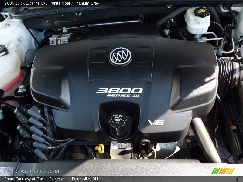 White Opal / Titanium Gray 2006 Buick Lucerne CXL
