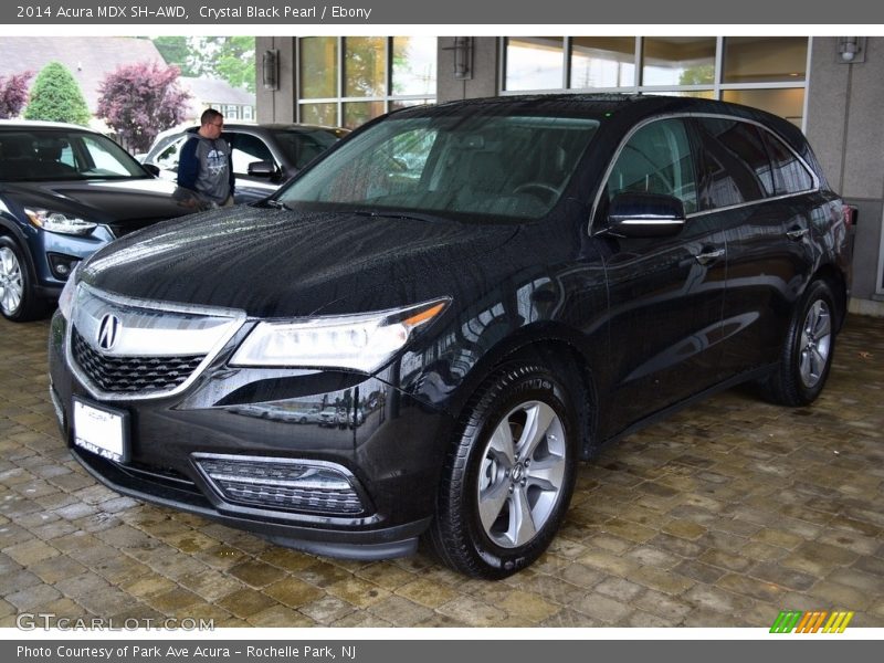 Crystal Black Pearl / Ebony 2014 Acura MDX SH-AWD