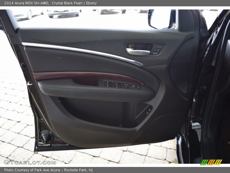 Crystal Black Pearl / Ebony 2014 Acura MDX SH-AWD
