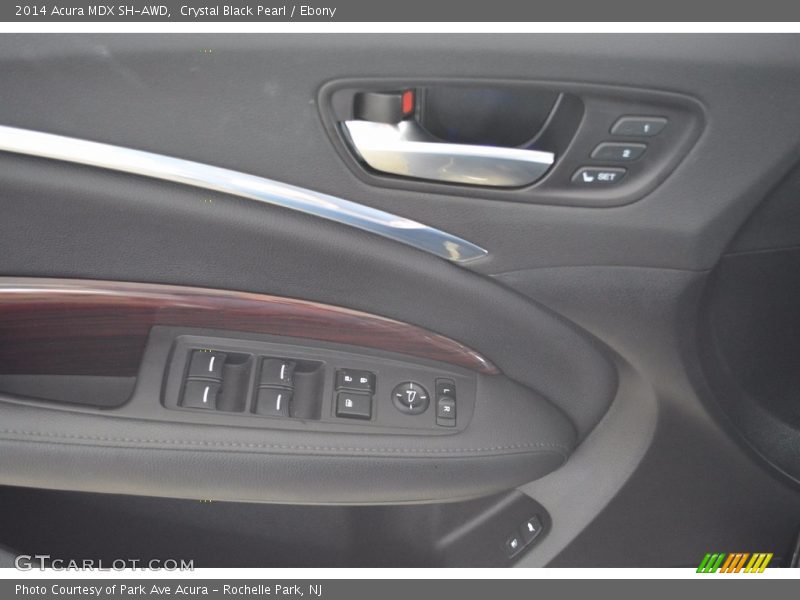 Crystal Black Pearl / Ebony 2014 Acura MDX SH-AWD
