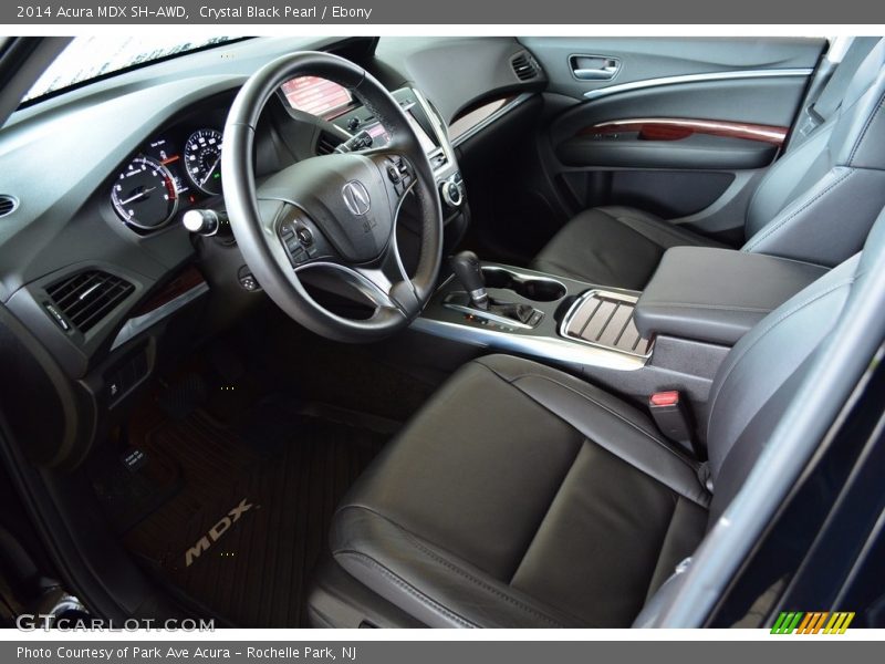 Crystal Black Pearl / Ebony 2014 Acura MDX SH-AWD