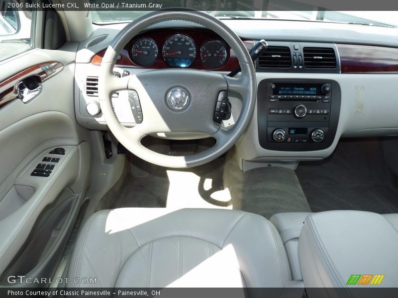 White Opal / Titanium Gray 2006 Buick Lucerne CXL