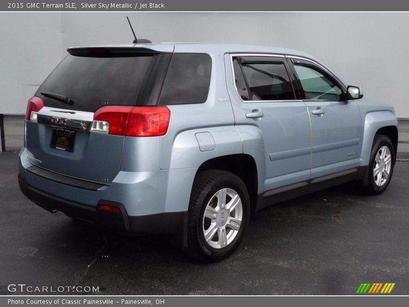 Silver Sky Metallic / Jet Black 2015 GMC Terrain SLE