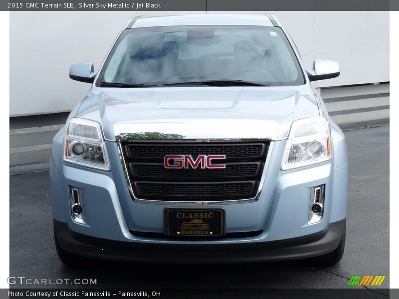 Silver Sky Metallic / Jet Black 2015 GMC Terrain SLE