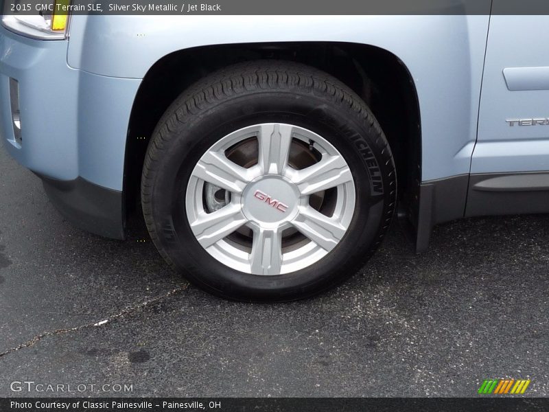 Silver Sky Metallic / Jet Black 2015 GMC Terrain SLE