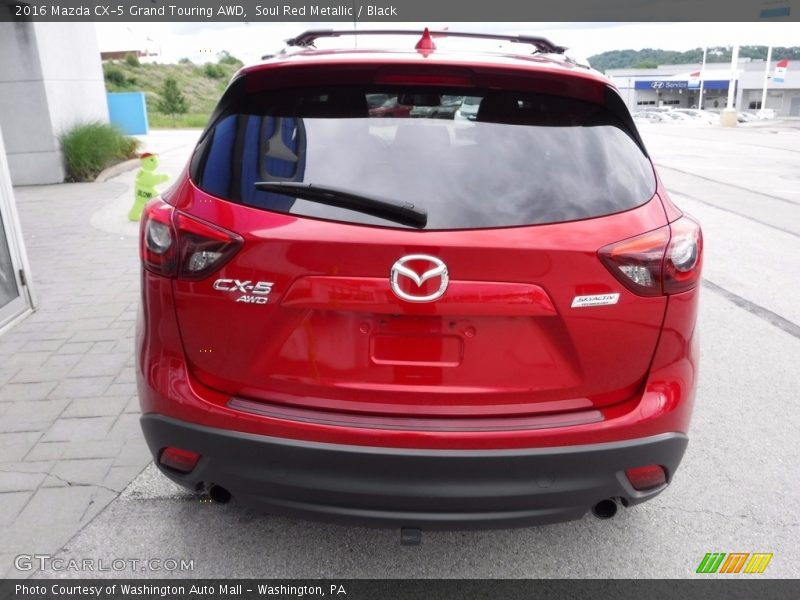 Soul Red Metallic / Black 2016 Mazda CX-5 Grand Touring AWD