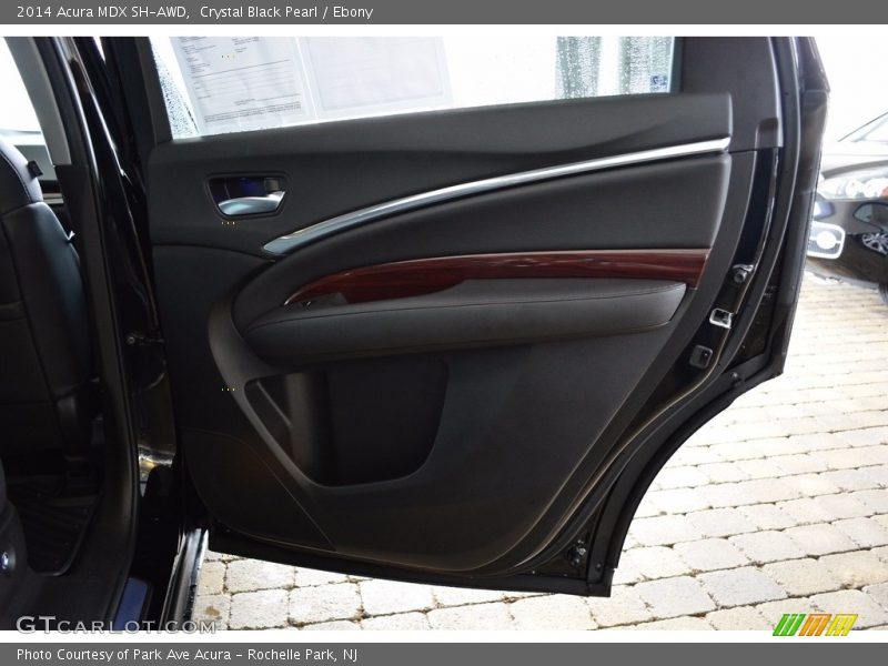Crystal Black Pearl / Ebony 2014 Acura MDX SH-AWD