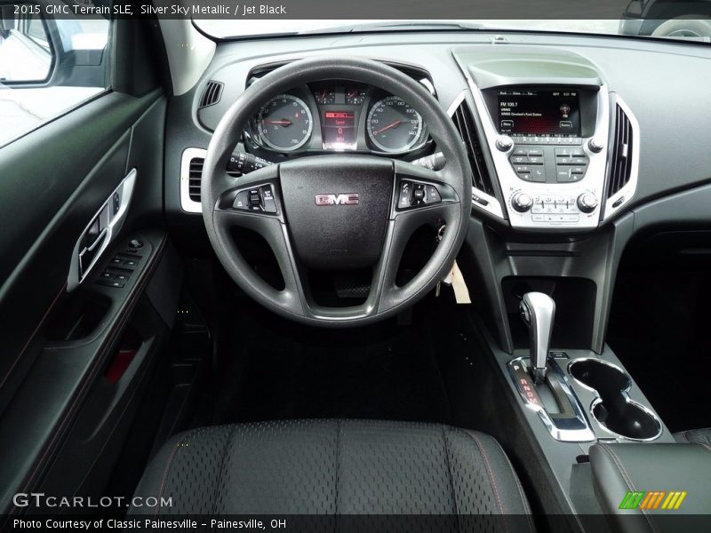 Silver Sky Metallic / Jet Black 2015 GMC Terrain SLE