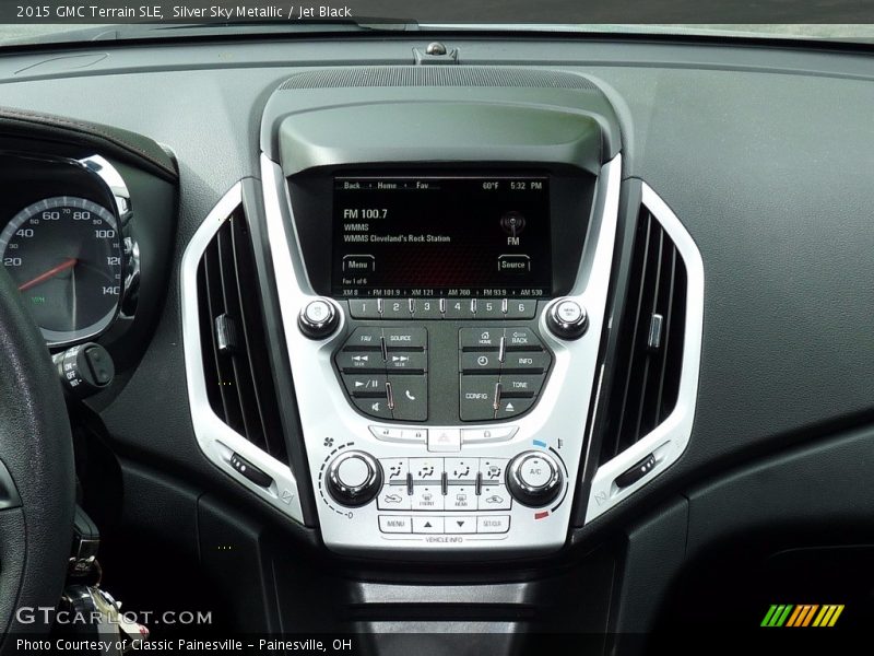 Silver Sky Metallic / Jet Black 2015 GMC Terrain SLE
